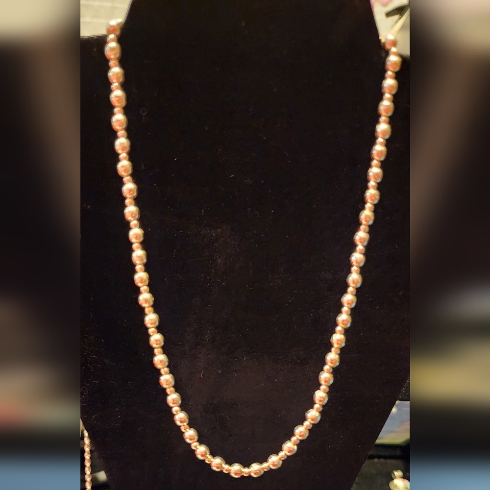 Vintage 925 Sterling Silver Necklace
